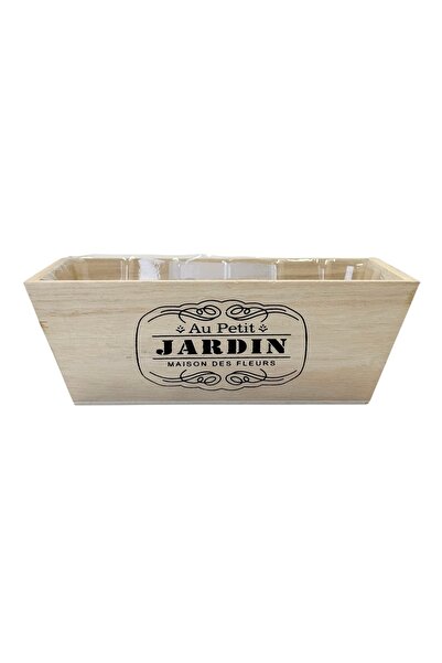 AFO Cos Tip Jardiniera Dreptunghiulara Au Petit Jardin Maison des Fleurs Natur
