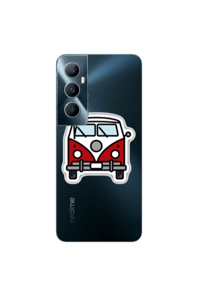 Other Realme C65 Minibus Transparent Silicone TPU Θήκη