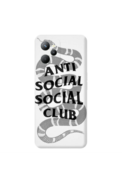 Other Realme C35 Social club Transparent Silicone TPU Θήκη