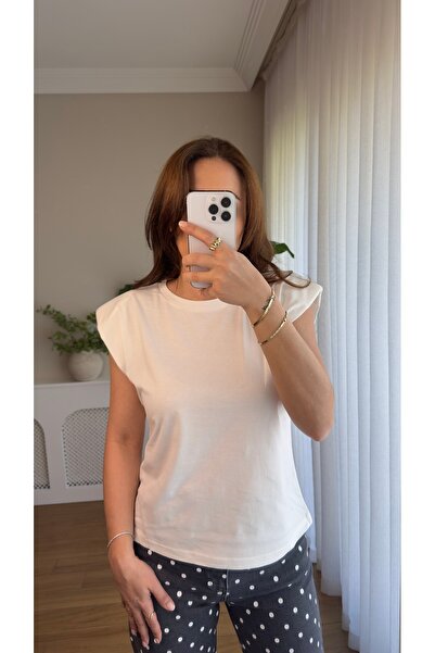 Butikrenginyılmaz Kolsuz Vatkalı Premium Tshirt
