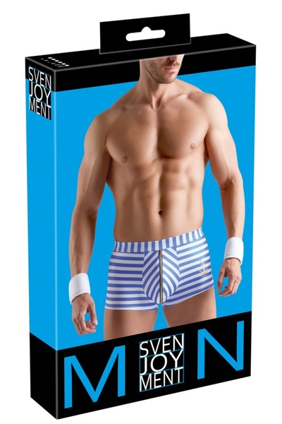 Svenjoyment Lenjerie intimă bărbați – Pantaloni costum bărbați L Albastru, L ...