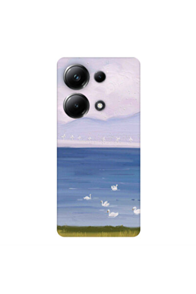 Other Xiaomi Poco M6 Pro 4G Swan Lake Transparent Silicone TPU Θήκη