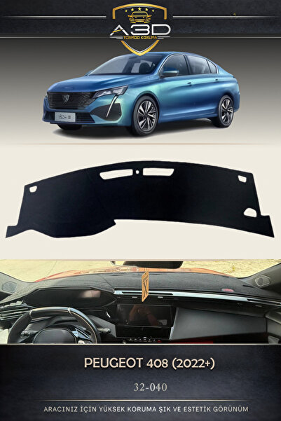 A3D TORPİDO KORUMA Peugeot 408 (2022+) TORPİDO KORUMA Kılıf Torpido Koruma Ha...