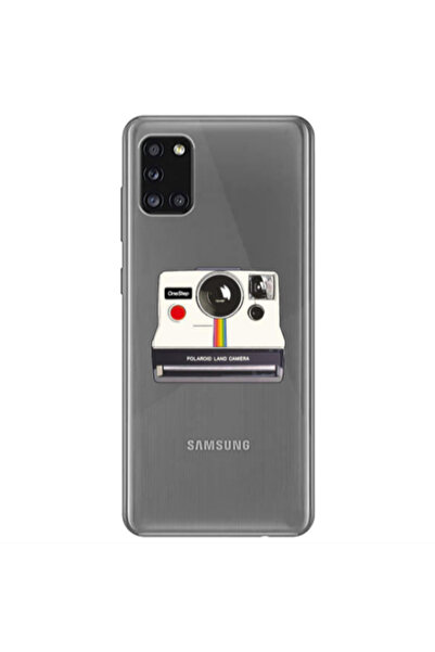 Other Samsung A31 Polaroid land camera Transparent Silicone TPU Θήκη