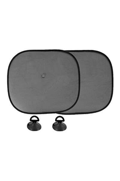 Carmotion Set 2 parasolare laterale, Carmotion, 44x38 cm, Aplicare cu ventuze...