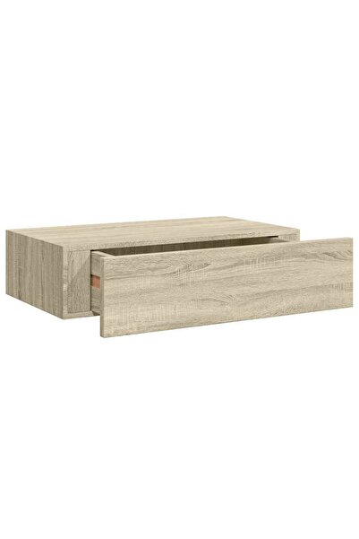 vidaxl Dulap de perete cu sertar, stejar, 40x23,5x10 cm, MDF