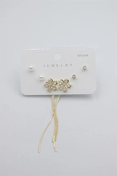 Marsilyan Nvdn- Ieg - Multiple Set Earrings - Gold Iegrs-Nvdn1
