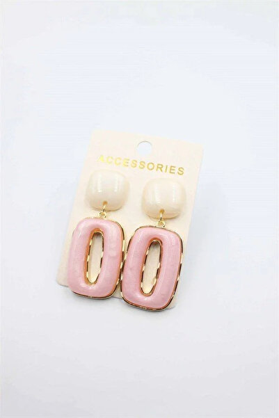 Marsilyan Nvdn- Ieg - Stone Earrings - Pink Iegrs-Nvdn1
