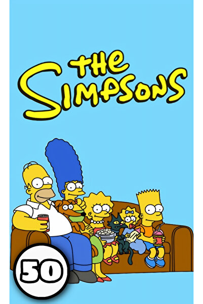 the simpsons Βιβλίο ζωγραφικής - 50 εικονογραφήσεις Σίμπσον - Α4