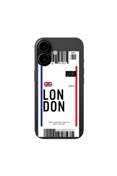 Other Apple Iphone 16 plus London Arrival Transparent Silicone TPU Θήκη