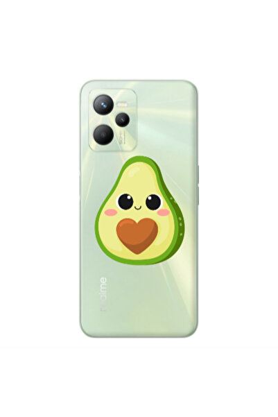 Other Realme C35 Baby avocado Transparent Silicone TPU Θήκη