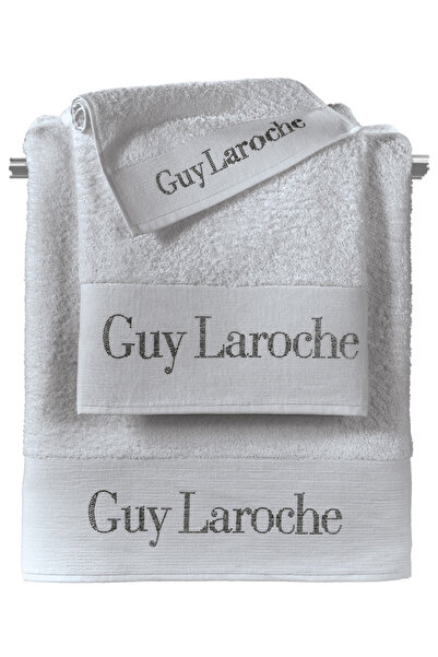 Guy Laroche Σετ 3 πετσετών Futura Silver 100% Βαμβάκι 500 γρ./τ.μ.