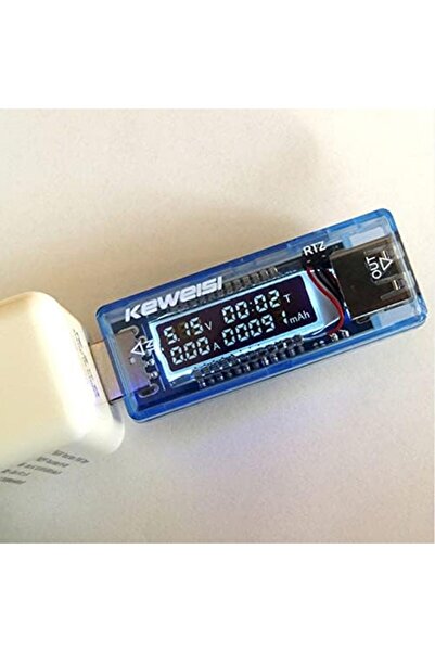 Yıldızan Terra Organik Valkyrie Keweisi USB Tester Current Meter Voltmeter Am...