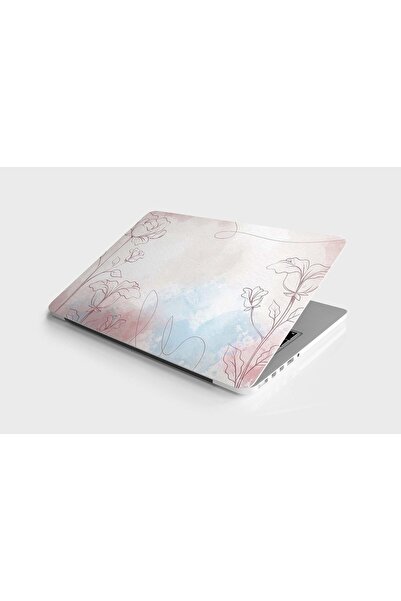 Yıldızan Terra Organik Laptop Notebook Pc Covering Sticker Flowers Terra Orga...