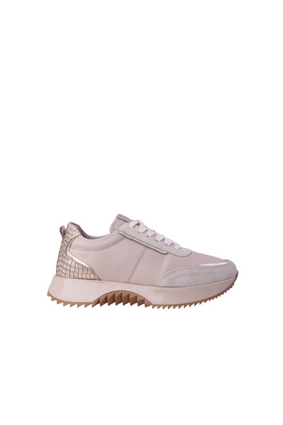 Hobby Women's Casual Sneakers Lace-Up Wedge Heel