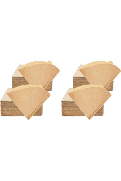 Generic SKY-TOUCH V60 Unbleached Disposable Paper Coffee Filter, 200 Count (P...