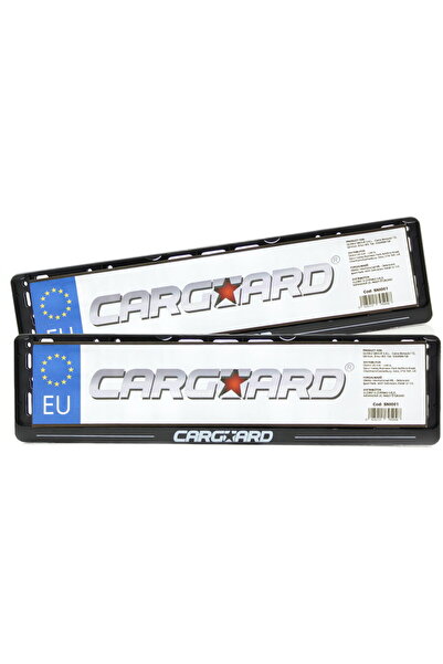 CarGuard Set suporți pentru numerele de înmatriculare -