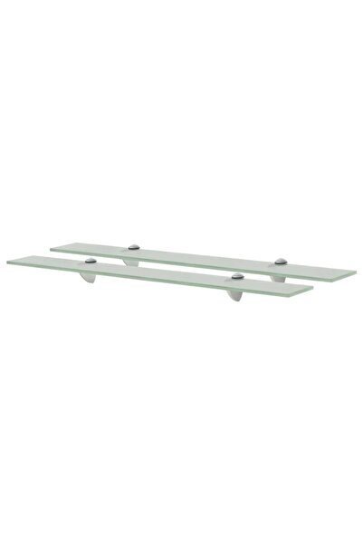 vidaxl Rafturi suspendate, 2 buc., 70 x 20 cm, sticlă, 8 mm