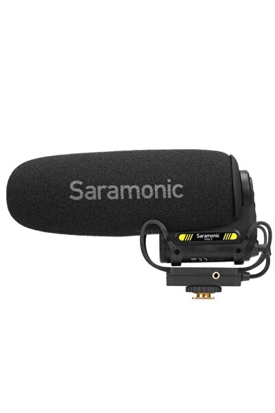 Saramonic 2 aşamalı kazanç, 150 Hz yüksek geçiş filtresi, kulaklık çıkışı ve ...