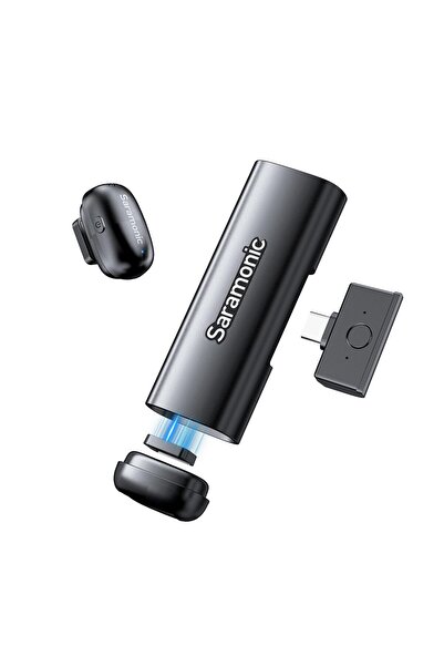 Saramonic Air SE Mikrofon Cep Telefonu, 48kHz/24Bit, iPhone 15/16/17 için USB...