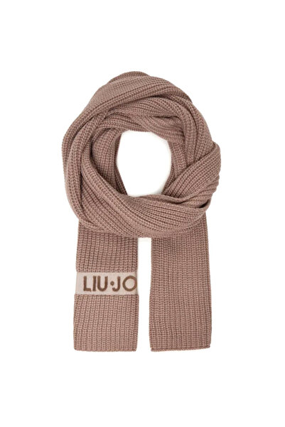 Liu Jo μπεζ κασκόλ 2F5056