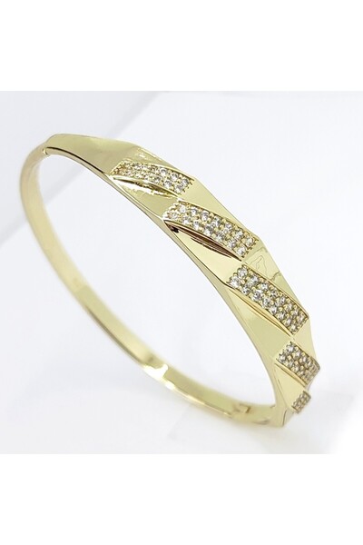 Milena BRATARA DAMA PLACATA CU AUR 14K -LUNGIME 19CM