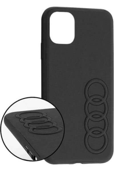 Audi Πλαστικό Μαύρο Πίσω Κάλυμμα (iPhone 11 Pro)