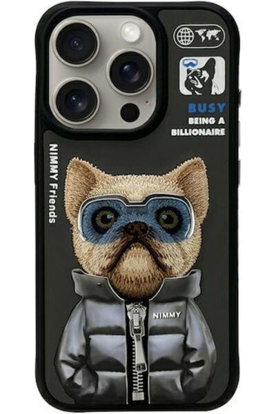 Nimmy Glasses Cool 2.0 Αδιάβροχη Πίσω Θήκη από Σιλικόνη / Πλαστικό για iPhone...