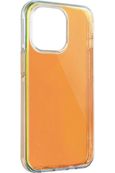 Hurtel Αουρόρα Θήκη Πλάτης Σιλικόνης Νέον Χρυσό (iPhone 13 Pro Max)