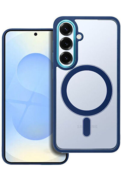 OEM Κάλυμμα Πλάτης Color Edge Mag από Πλαστικό / Σιλικόνη, Ναυτικό Μπλε (Gala...