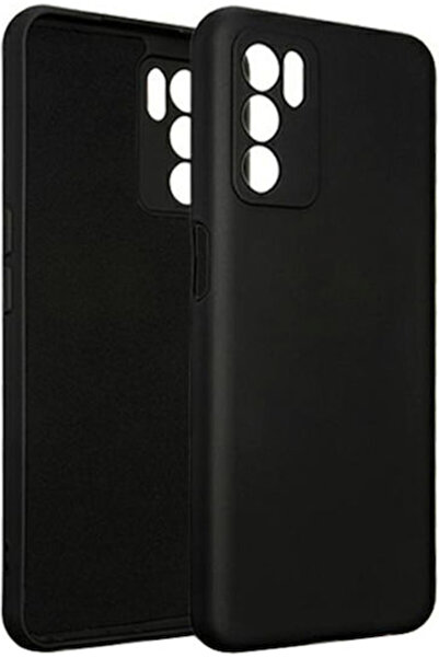 Beline Πίσω Κάλυμμα Σιλικόνης Μαύρο (Oppo A16s)