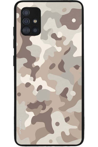 Other Θήκη Sonique Σειρά Στρατιωτικού Καμουφλάζ για Samsung Galaxy A51 Μπεζ