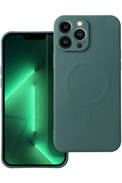 OEM Mag Cover Πίσω Κάλυμμα Σιλικόνης 2mm Πράσινο (Galaxy S25+)