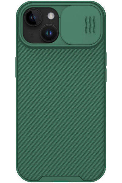 Nillkin Camshield Pro Πίσω Κάλυμμα Πλαστικό 0.2mm Πράσινο (iPhone 15 Plus) Κω...