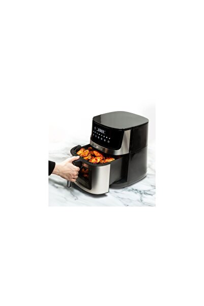 Mercaton XXL 7.5 L Air Fryer, 2000 W, Top and Bottom Heating, Oil-Free, with ...