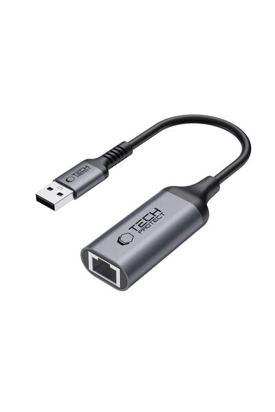 Tech-Protect Adaptor USB 3.0 la Ethernet RJ45 1000Mbps pentru computer