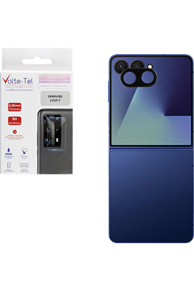 Other Volte-Tel Προστασία Κάμερας Σκληρυμένο Γυαλί Μαύρο για το Samsung Z Fli...