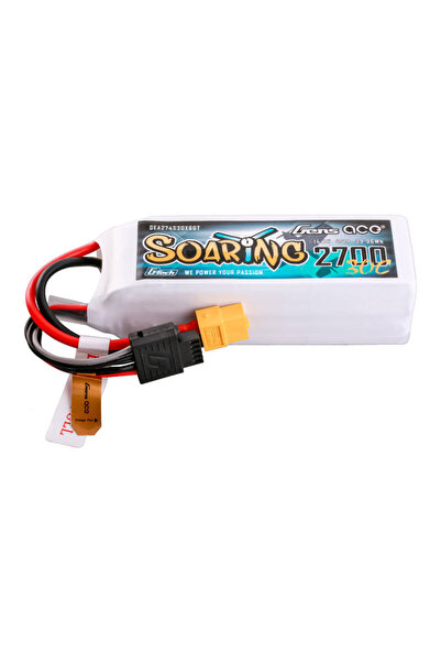 GENS ACE Baterie Lipo G-Tech 2700mAh 14.8V 30C 4S1P Pentru modele RC Xt60