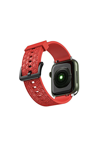 Hurtel Λουράκι σιλικόνης κόκκινο (Apple Watch 38/40/41/42mm)