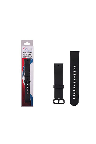 Other Volte-Tel Λουράκι Σιλικόνης Μαύρο (Mi Watch Lite)