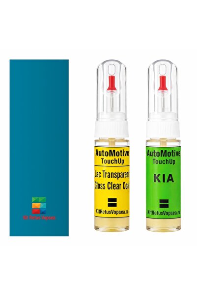 YLKRS AUTOMOTIVE Kit retus vopsea touch-up Kia Ceres KIA5000 (Ocean Blue), KI...