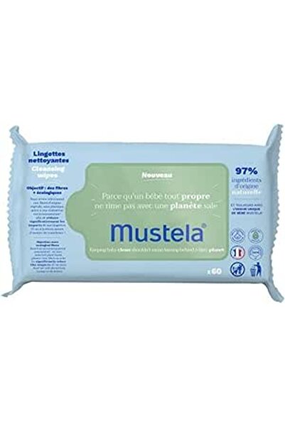 Mustela CLEANSING WIPES 60S:8700