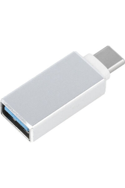OEM Μετατροπέας USB-C αρσενικό σε USB-A θηλυκό Λευκό 1 τεμάχιο 5903396106590
