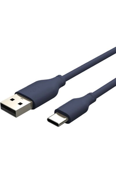 Cabletime Καλώδιο USB 2.0 USB-C Αρσενικό - USB-A 15W Μπλε 1μ 128190