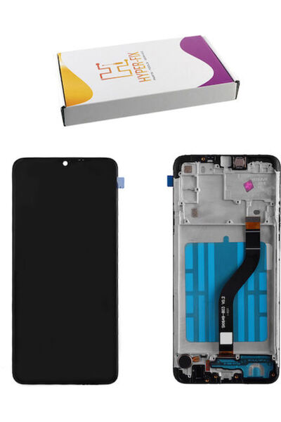 Hyper Οθόνη με μηχανισμό αφής και πλαίσιο για Samsung A207 A20s (Μαύρο) Κωδικ...