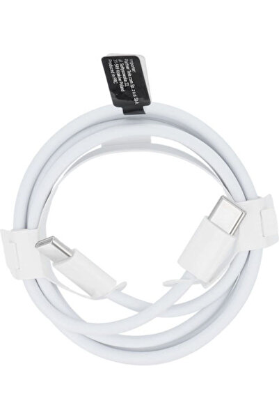 OEM HD26 Καλώδιο USB 2.0 USB-C αρσενικό - USB-C 30W Λευκό 1μ