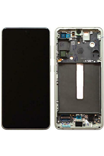 Samsung Οθόνη με μηχανισμό αφής και πλαίσιο για Galaxy S21 FE 5G G990 (Ladi) ...