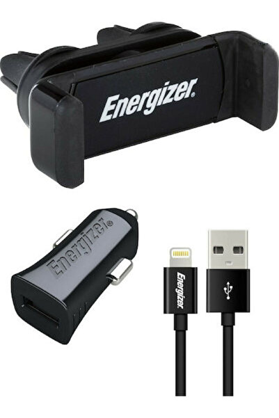 Energizer Φορτιστής αυτοκινήτου 3.4A με μία θύρα: 1xUSB με καλώδιο Lightning,...
