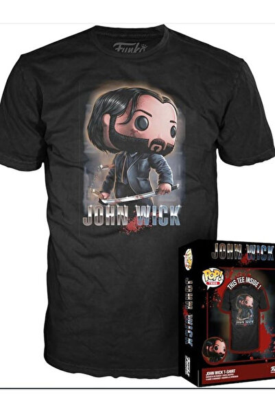 Funko Συσκευασμένο μπλουζάκι Τζον Γουίκ 3 S