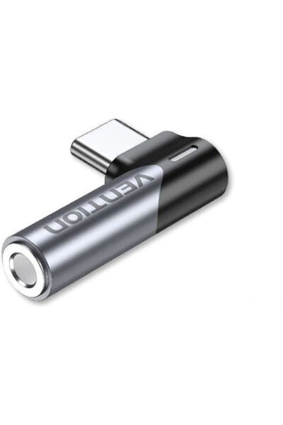 Vention Μετατροπέας USB-C αρσενικό σε 3.5mm θηλυκό Γκρι 1 τεμάχιο BGWH0